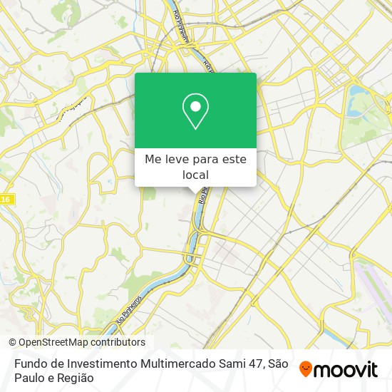 Fundo de Investimento Multimercado Sami 47 mapa