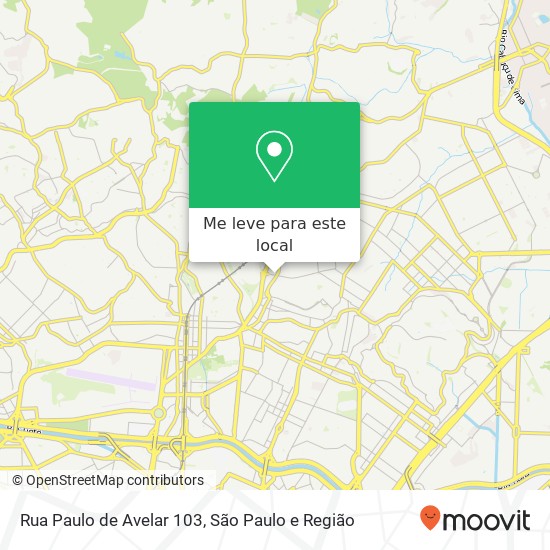 Rua Paulo de Avelar 103 mapa