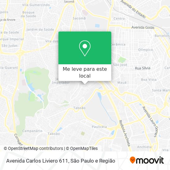 Avenida Carlos Liviero  611 mapa