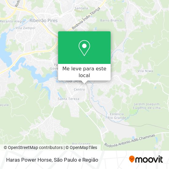 Haras Power Horse mapa