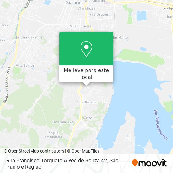 Rua Francisco Torquato Alves de Souza 42 mapa