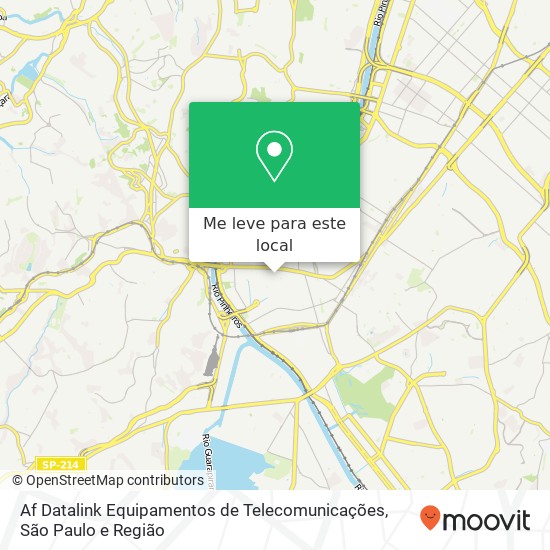 Af Datalink Equipamentos de Telecomunicações mapa