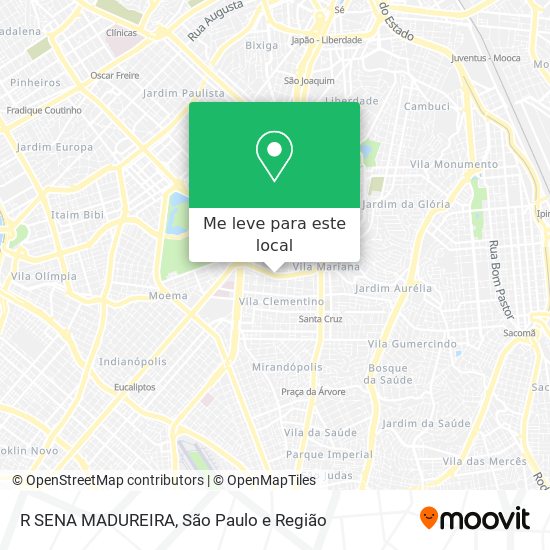 R SENA MADUREIRA mapa