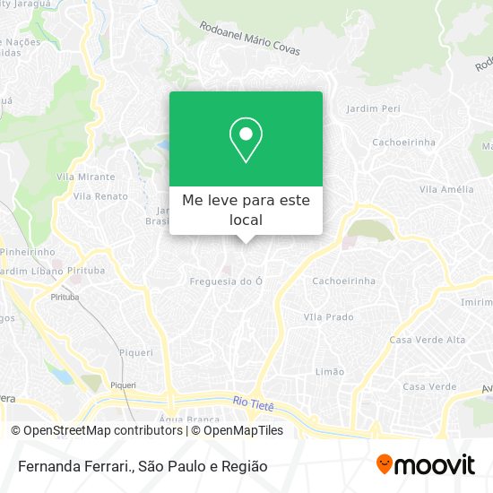 Fernanda Ferrari. mapa