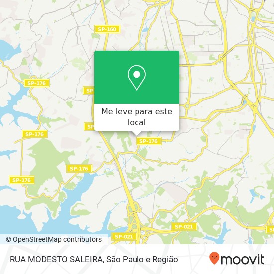 RUA MODESTO SALEIRA mapa