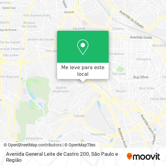 Avenida General Leite de Castro 200 mapa