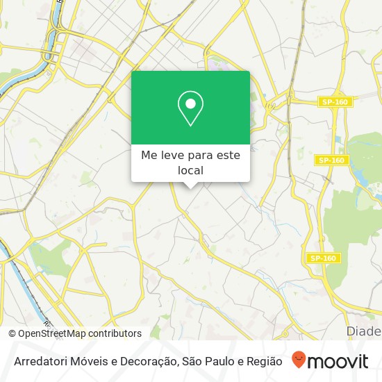 Arredatori Móveis e Decoração mapa