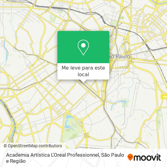 Academia Artística L'Oreal Professionnel mapa