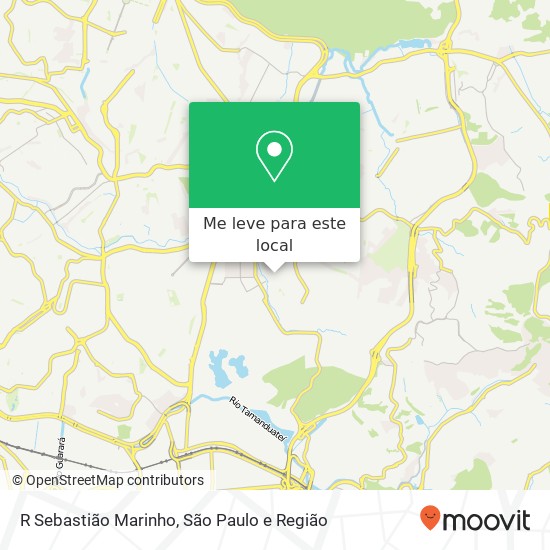 R Sebastião Marinho mapa