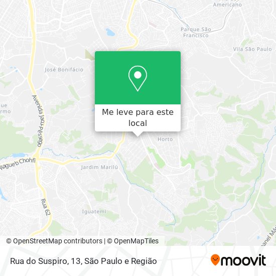 Rua do Suspiro, 13 mapa