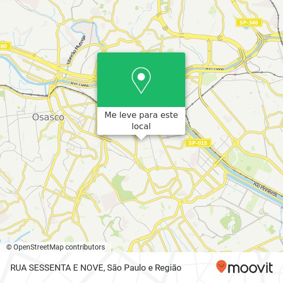 RUA SESSENTA E NOVE mapa