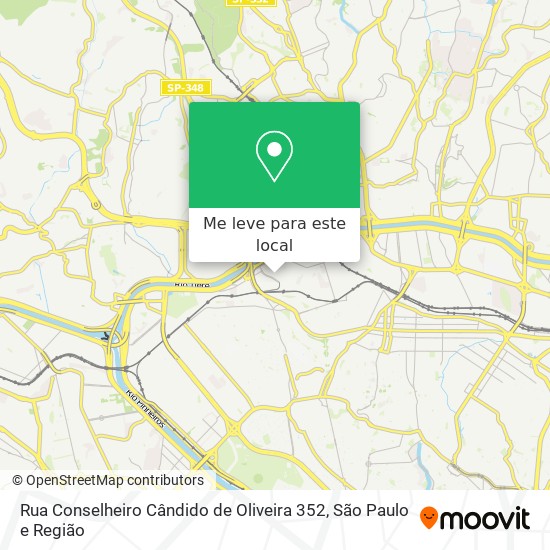 Rua Conselheiro Cândido de Oliveira 352 mapa