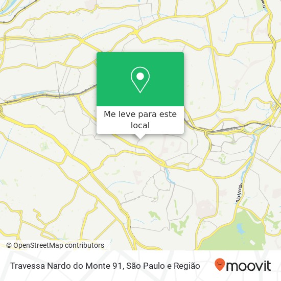 Travessa Nardo do Monte  91 mapa