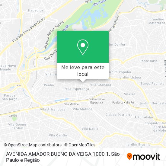 AVENIDA AMADOR BUENO DA VEIGA  1000 1 mapa