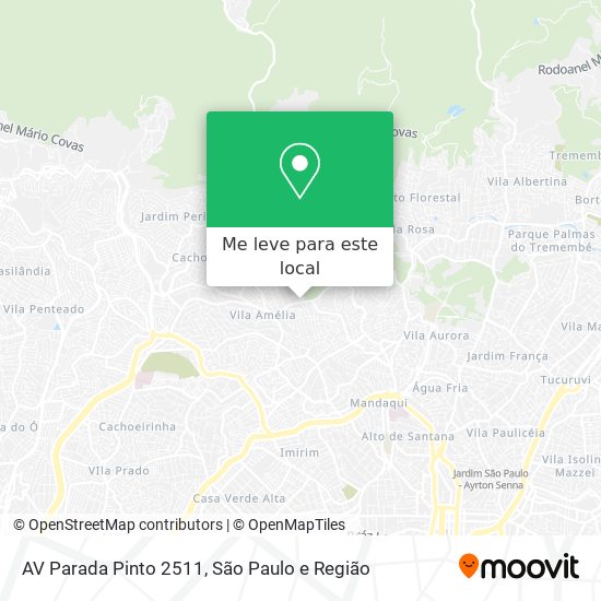 AV Parada Pinto 2511 mapa
