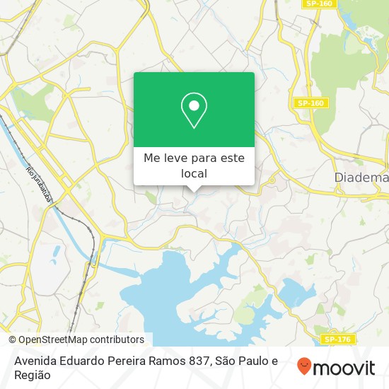 Avenida Eduardo Pereira Ramos 837 mapa