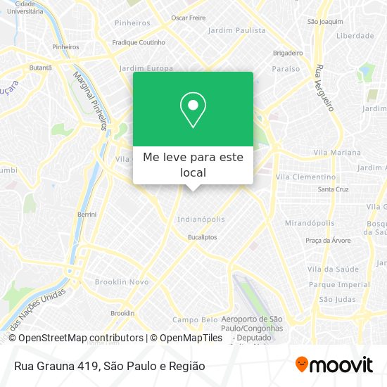 Rua Grauna 419 mapa