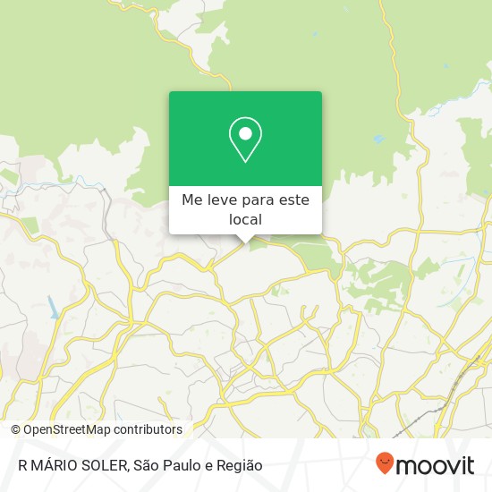 R MÁRIO SOLER mapa