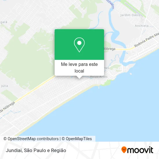 Como chegar até Jundiai em São Paulo e Região de ônibus?