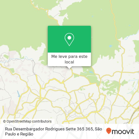 Rua Desembargador Rodrigues Sette 365 365 mapa