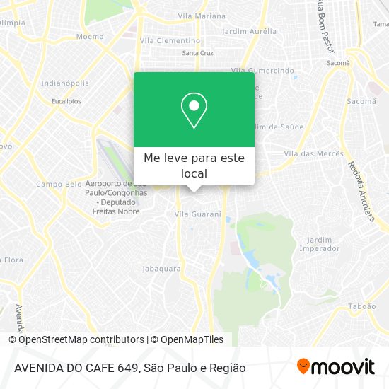 AVENIDA DO CAFE 649 mapa