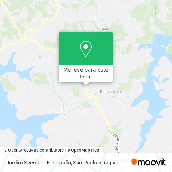 Jardim Secreto - Fotografia mapa