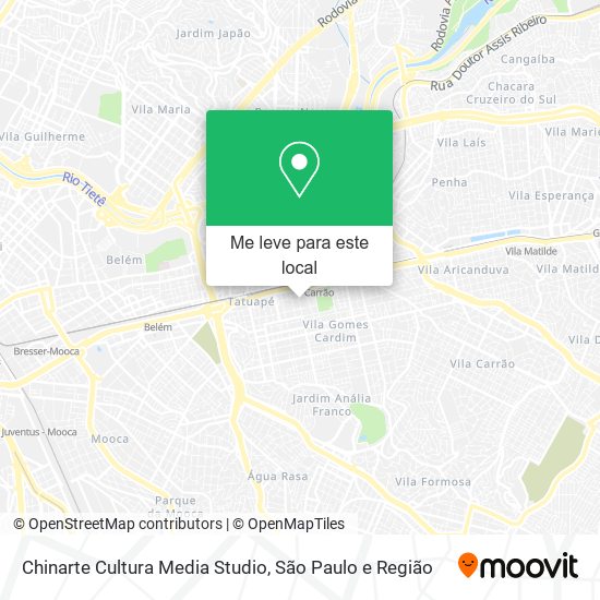 Chinarte Cultura Media Studio mapa