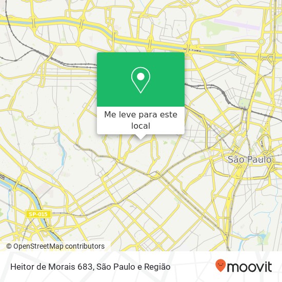 Heitor de Morais 683 mapa