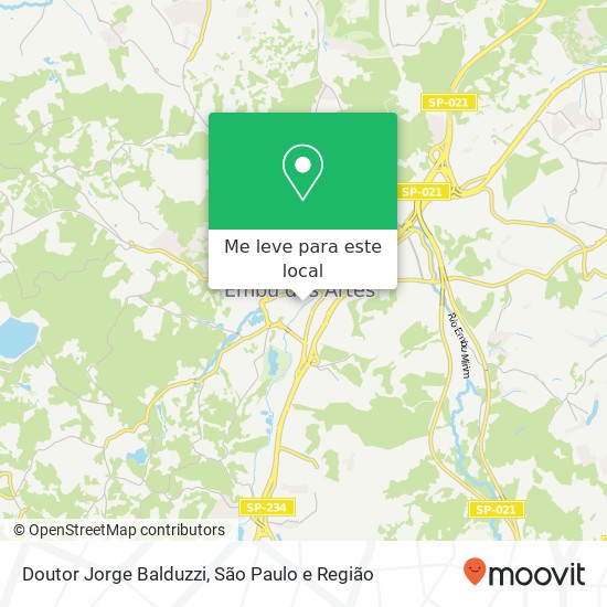 Doutor Jorge Balduzzi mapa