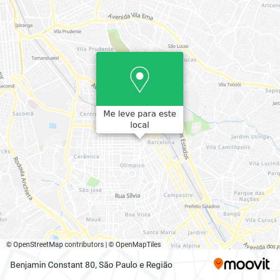Benjamin Constant 80 mapa