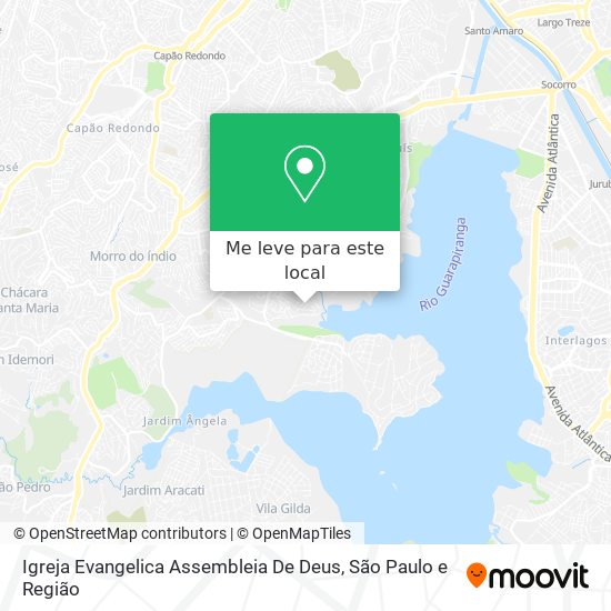 Igreja Evangelica Assembleia De Deus mapa