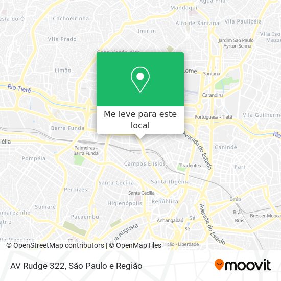 AV Rudge 322 mapa