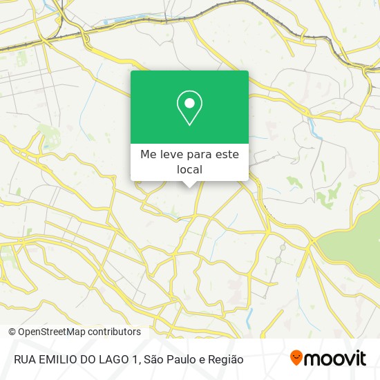 RUA EMILIO DO LAGO 1 mapa