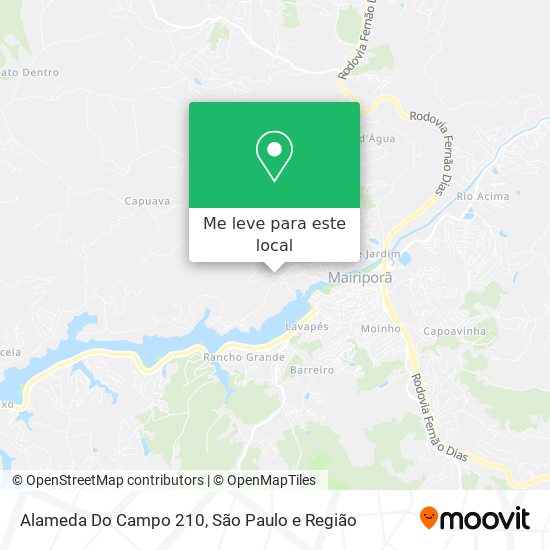 Alameda Do Campo 210 mapa
