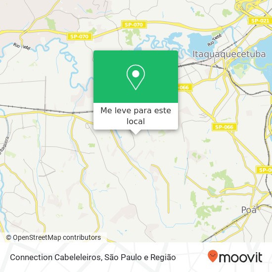 Connection Cabeleleiros mapa