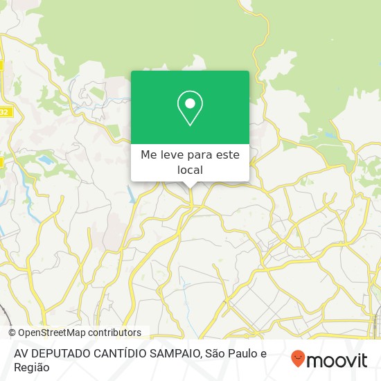 AV DEPUTADO CANTÍDIO SAMPAIO mapa