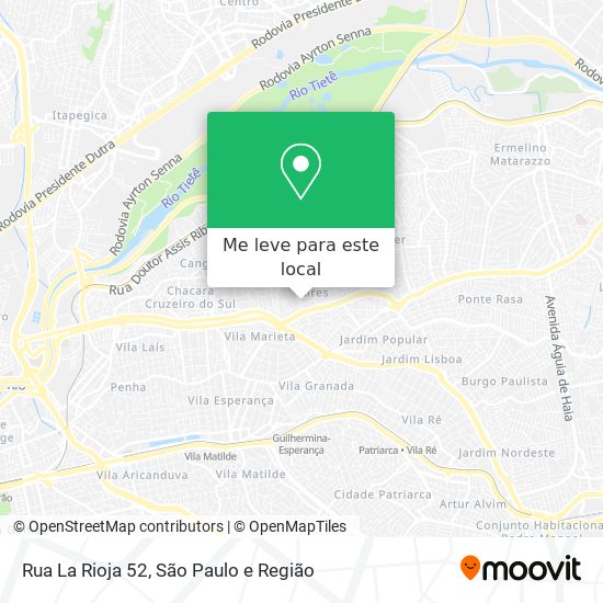 Rua La Rioja 52 mapa