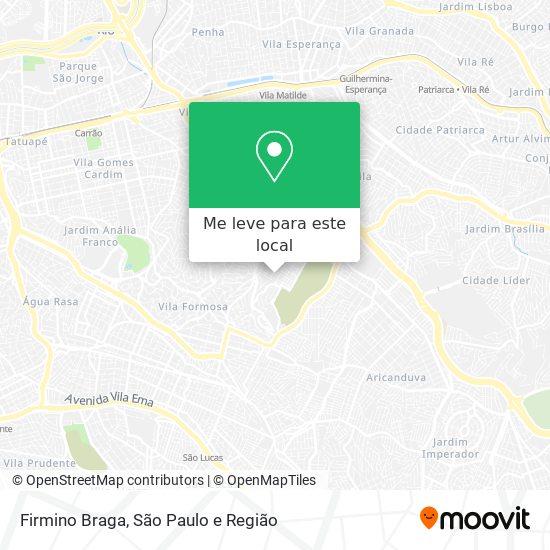 Firmino Braga mapa