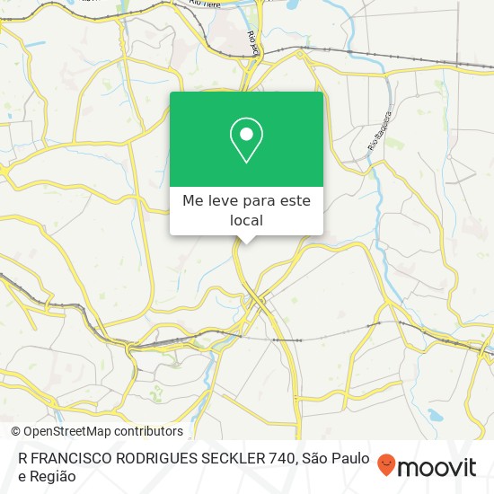 R FRANCISCO RODRIGUES SECKLER 740 mapa