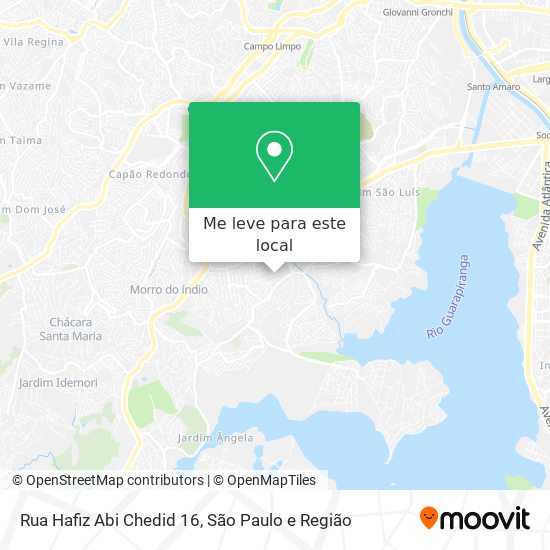 Rua Hafiz Abi Chedid 16 mapa