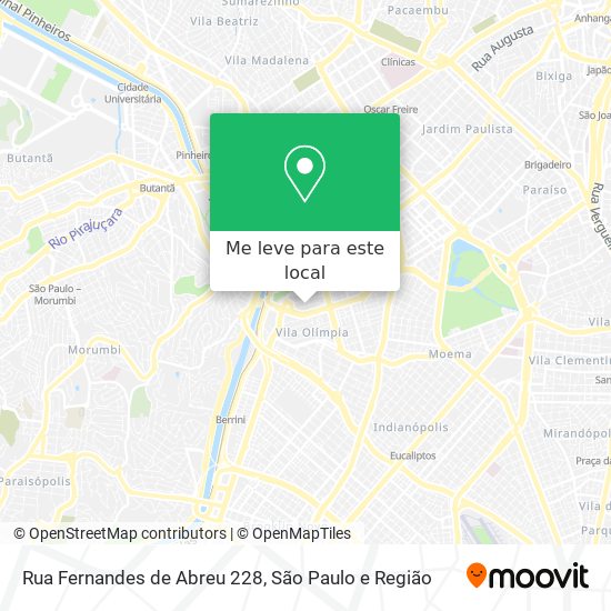 Rua Fernandes de Abreu 228 mapa