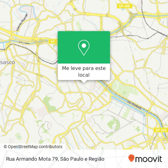 Rua Armando Mota 79 mapa