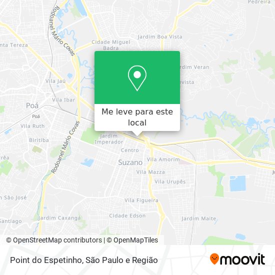 Point do Espetinho mapa