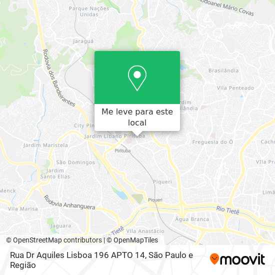 Rua Dr  Aquiles Lisboa 196   APTO 14 mapa