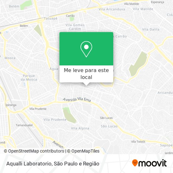 Aqualli Laboratorio mapa