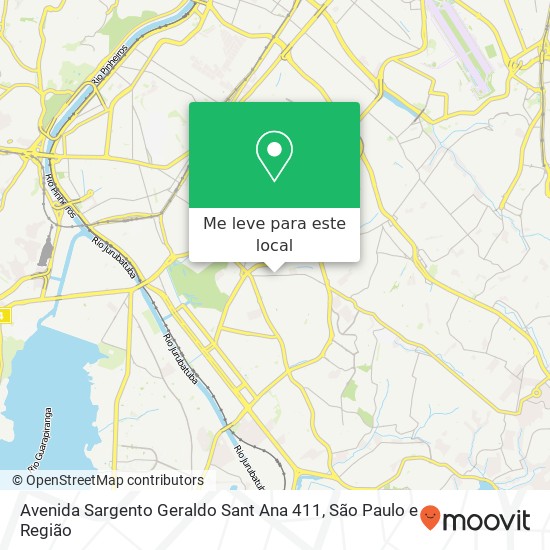 Avenida Sargento Geraldo Sant Ana 411 mapa