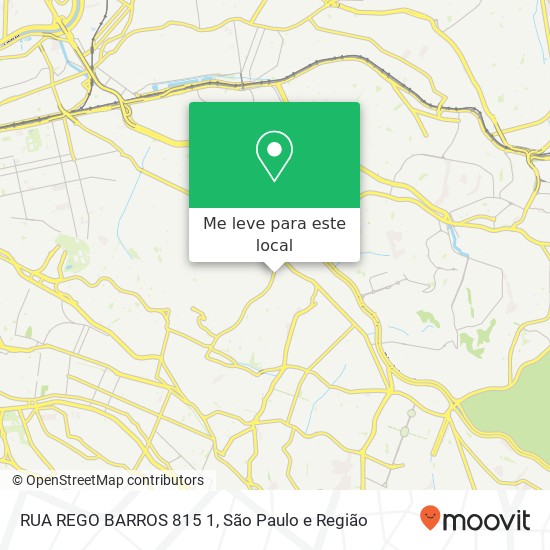 RUA REGO BARROS  815 1 mapa