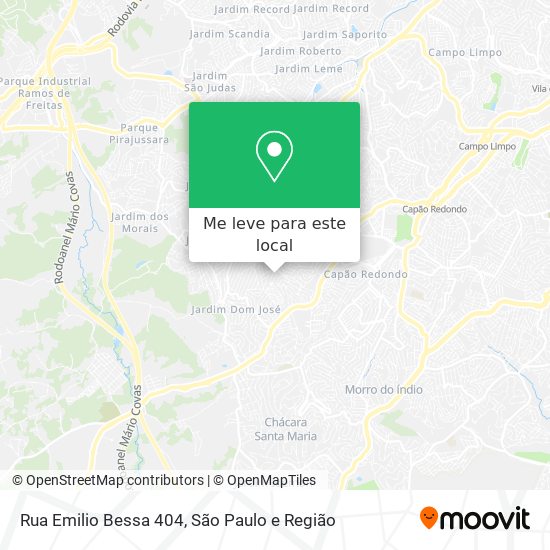 Rua Emilio Bessa  404 mapa