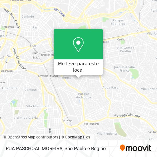 RUA PASCHOAL MOREIRA mapa