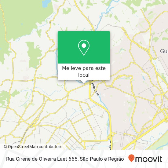 Rua Cirene de Oliveira Laet 665 mapa